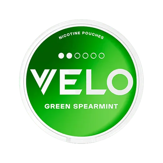velo green spearmint - 6 mg nicotine pouches