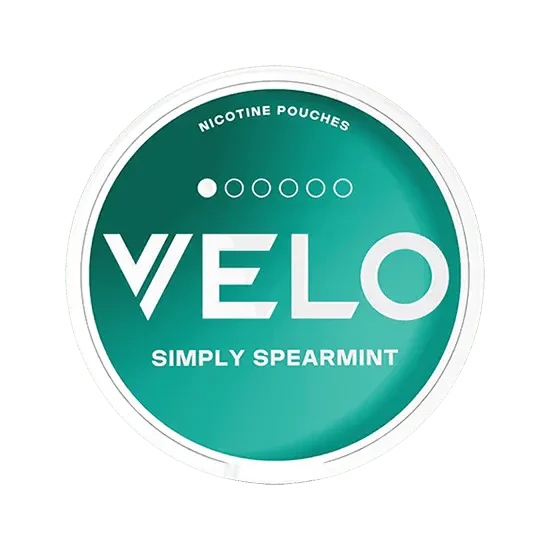velo simply spearmint mini - 6 mg nicotine pouches