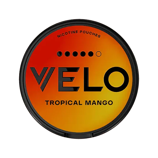 velo tropical mango (strong) - 14 mg nicotine pouches