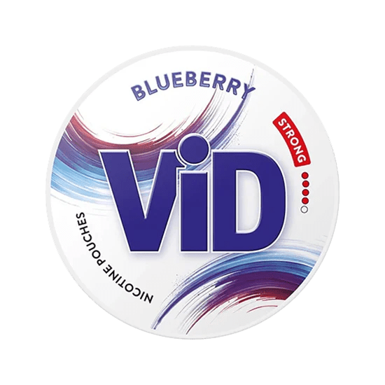 vid blueberry strong nicotine pouches