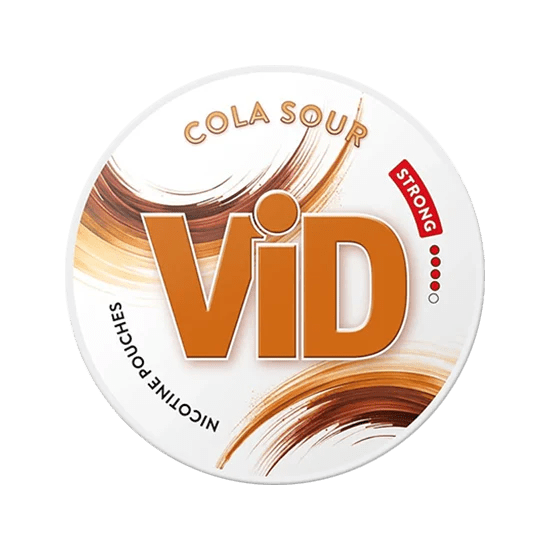 vid cola sour strong nicotine pouches