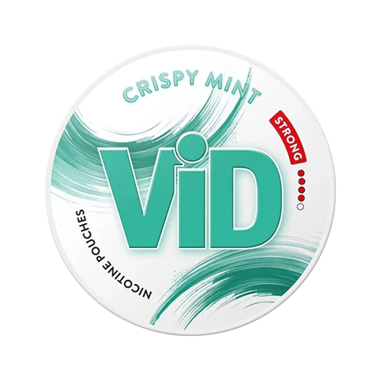 vid crispy mint strong nicotine pouches
