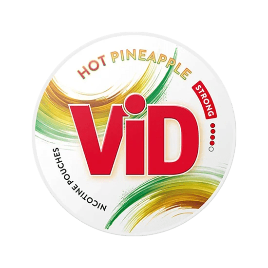 vid hot pineapple strong nicotine pouches