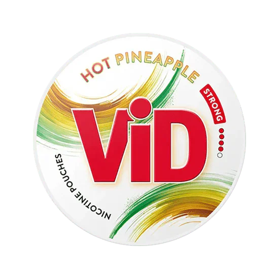 vid hot pineapple strong nicotine pouches