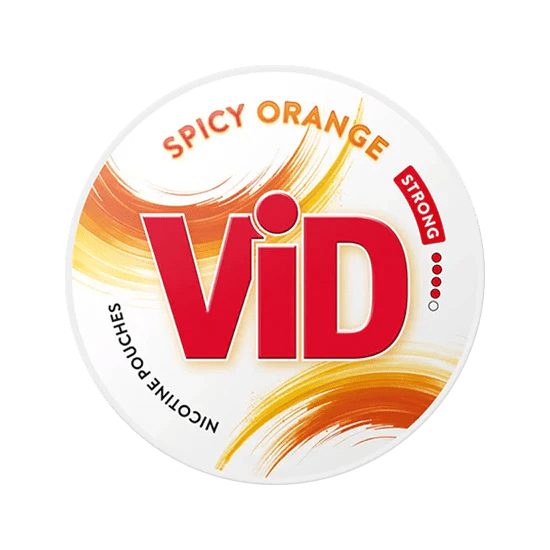 vid spicy orange strong nicotine pouches