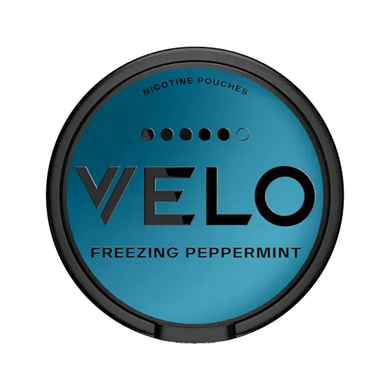 velo freezing peppermint ultra - 14 mg nicotine pouches
