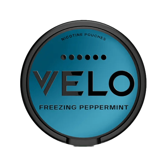 velo freezing peppermint max - 17 mg nicotine pouches