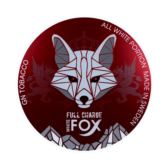 WHITE FOX Full Charge - 16mg - mint flavour, all-white nicotine pouch by GN Tobacco
