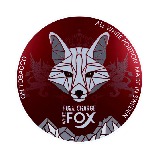 WHITE FOX Full Charge - 16mg - mint flavour, all-white nicotine pouch by GN Tobacco