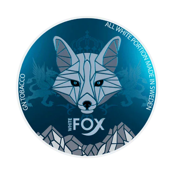 WHITE FOX Original One Paw - 6mg - mint flavour, all-white nicotine pouch by GN Tobacco