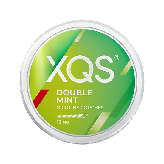 XQS Fros Double Mint - 12mg slim nicotine pouch can with double mint flavour