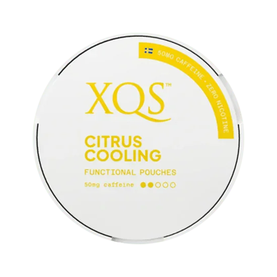 xqs citrus cooling 0 percent nicotine pouches