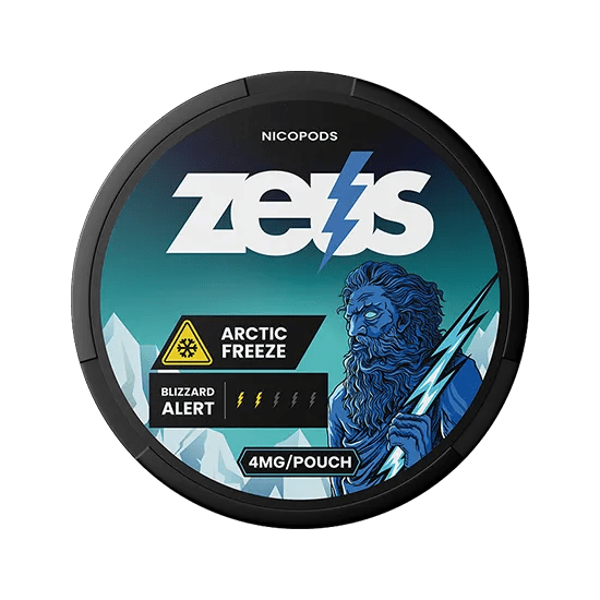 zeus arctic freeze 8mg nicotine pouch