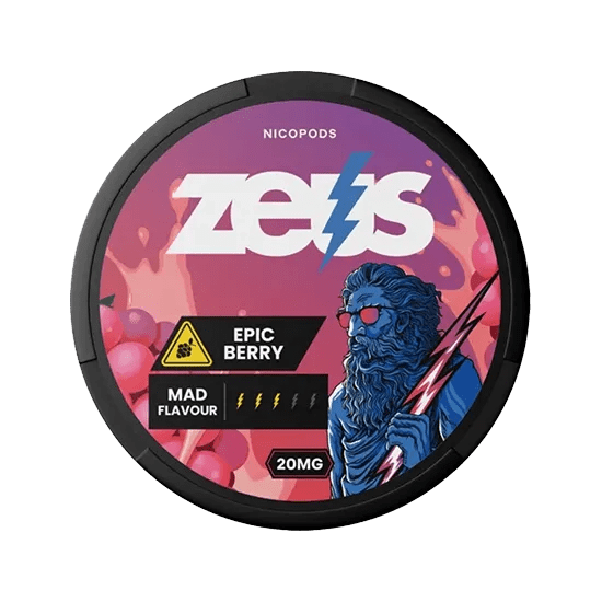 zeus epic berry 20mg nicotine pouch