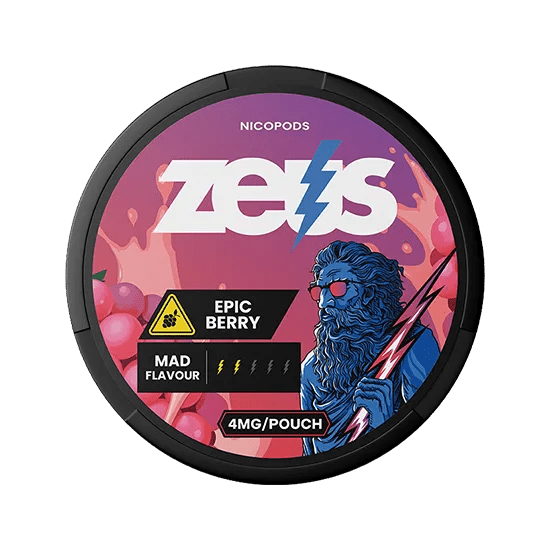 zeus epic berry 8mg nicotine pouch