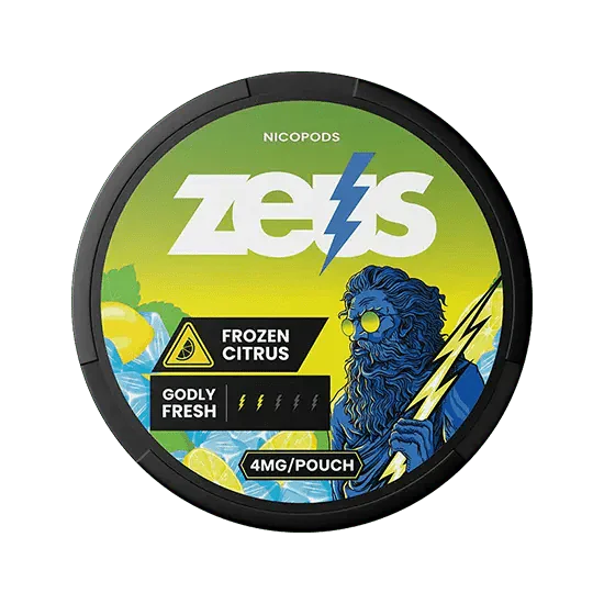 zeus frozen citrus 8mg nicotine pouch