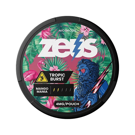 zeus tropic burst 8mg nicotine pouch