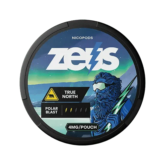 zeus true north 8mg nicotine pouch