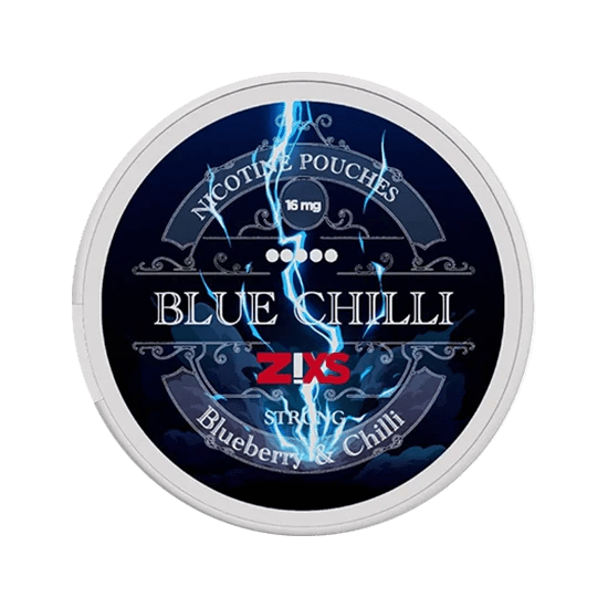 zixs blue chili strong nicotine pouches
