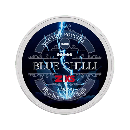 zixs blue chili strong nicotine pouches