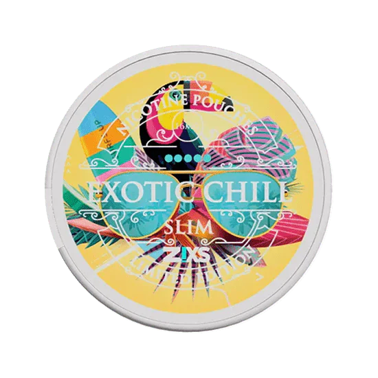 zixs exotic chili strong nicotine pouches