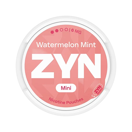 ZYN Watermelon Mint Mini 6MG watermelon mint mini nicotine pouches