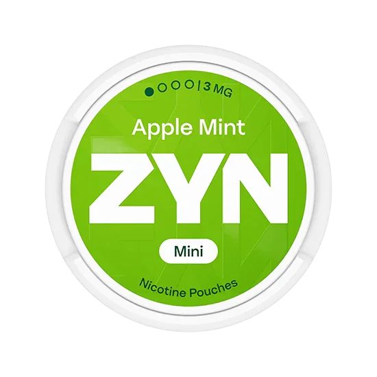 zyn apple mint mini - 3mg nicotine pouches