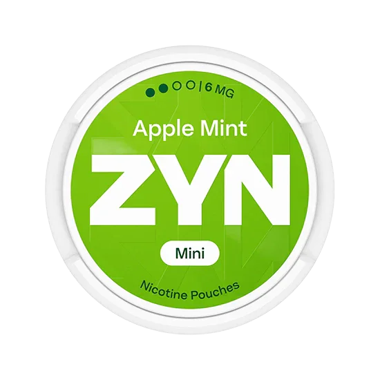 zyn apple mint mini - 6mg nicotine pouches