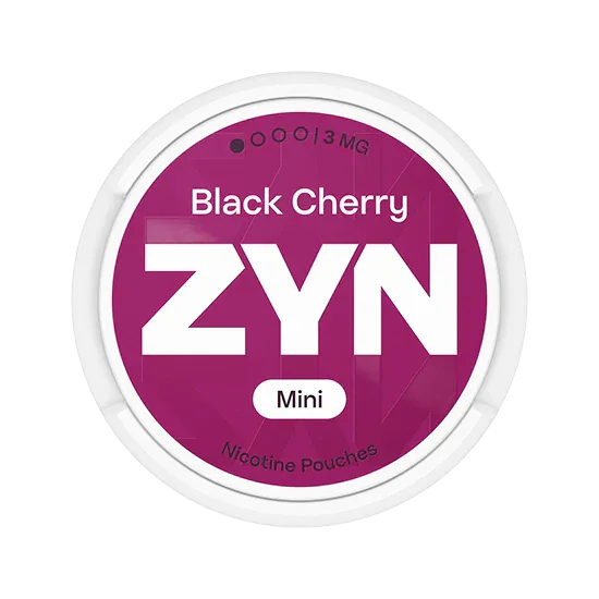 zyn black cherry mini - 3mg nicotine pouches