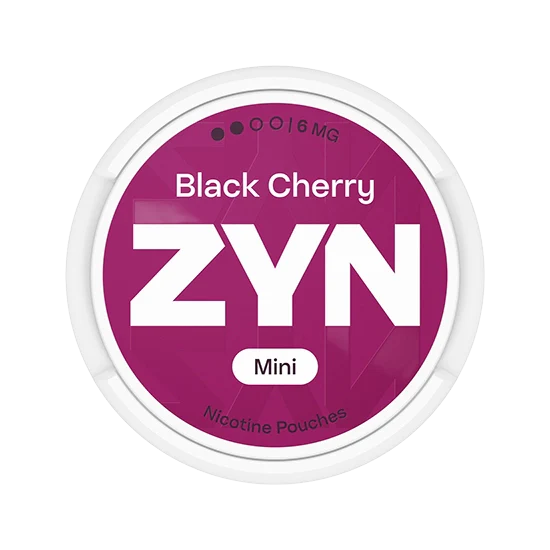 zyn black cherry mini - 6mg nicotine pouches