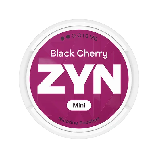 zyn black cherry mini - 6mg nicotine pouches