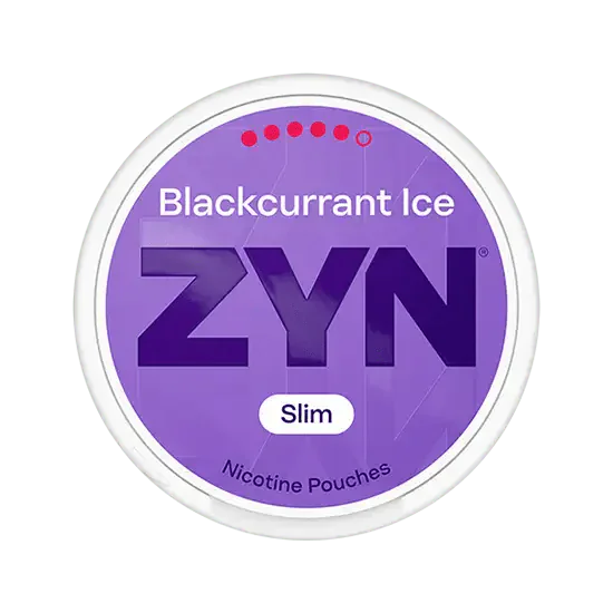 zyn blackcurrant ice s5 nicotine pouches