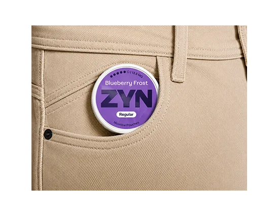 ZYN Blueberry Frost - 13.5mg Blueberry, Mint slim pouches
