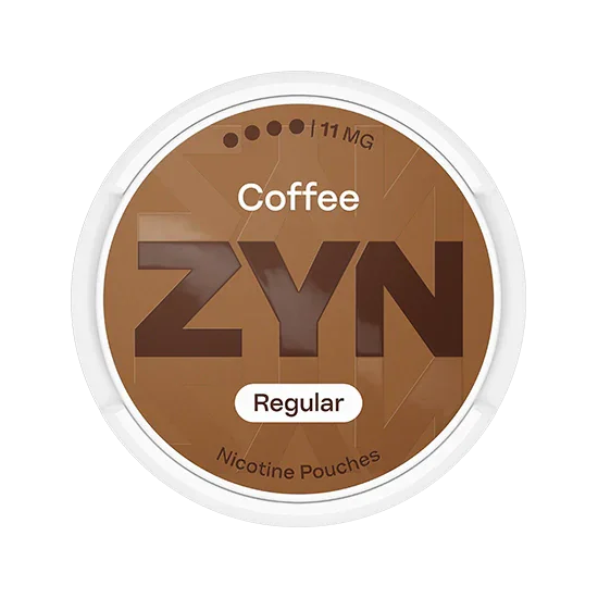 ZYN Coffee - 11mg - coffee flavour, all-white nicotine pouch by PMI