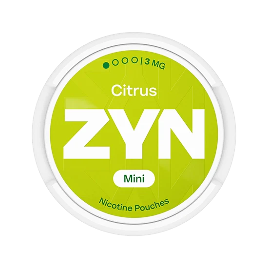 zyn citrus mini - 3mg nicotine pouches