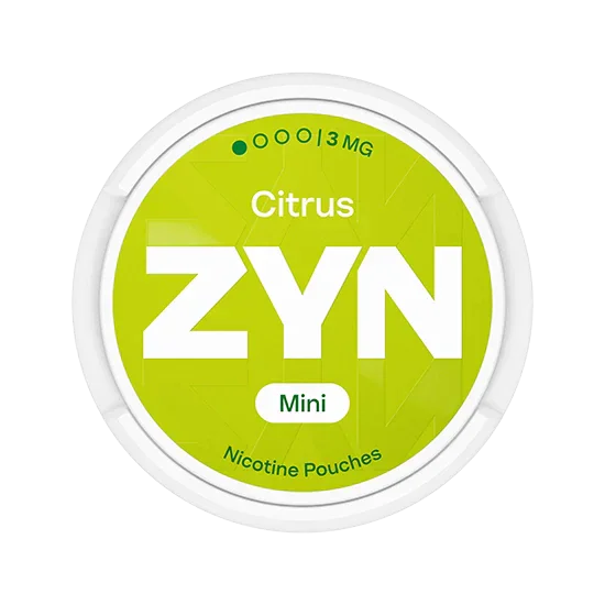 zyn citrus mini - 3mg nicotine pouches