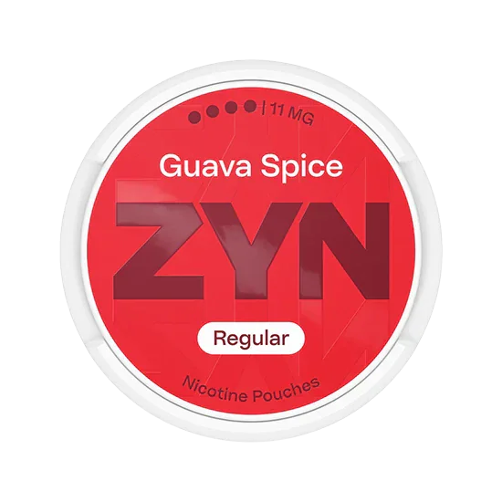 ZYN Guava Spice - 11mg - frosty, cool, mellow guava flavour, all-white nicotine pouch by PMI