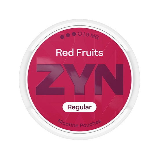 zyn red fruits - 9mg nicotine pouches
