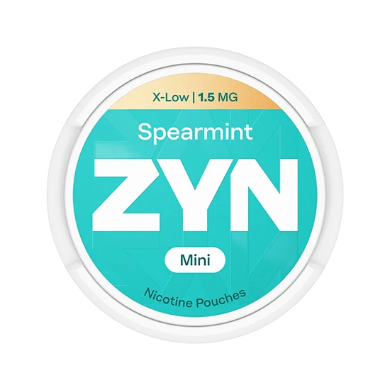 zyn spearmint mini - 1.5mg nicotine pouches