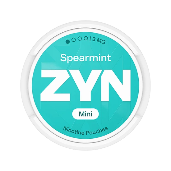 zyn spearmint mini - 3mg nicotine pouches