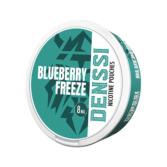 DENSSI Blueberry Freeze - 5.6mg - fruity Blueberry flavour, all-white nicotine pouch by Denssi