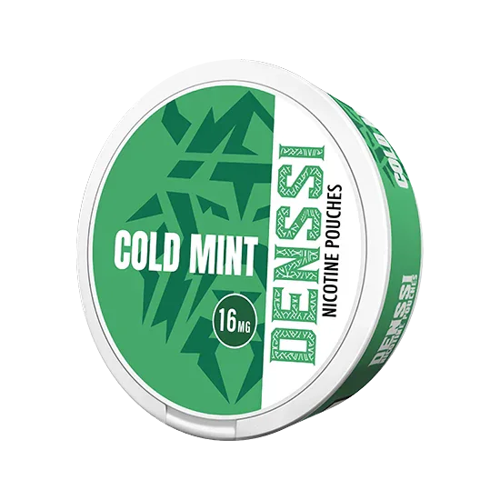 DENSSI Cold Mint - 11.2mg - aromatic Mint flavour, all-white nicotine pouch by Denssi
