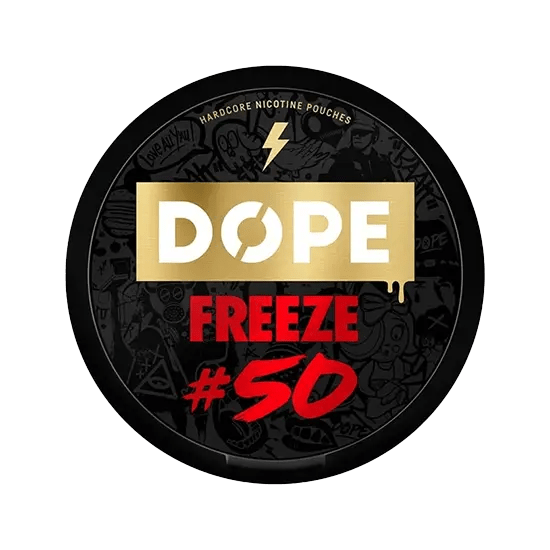 dope freeze 50 nicotine pouches
