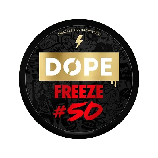 dope freeze 50 nicotine pouches