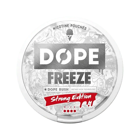 dope freeze nicotine pouches
