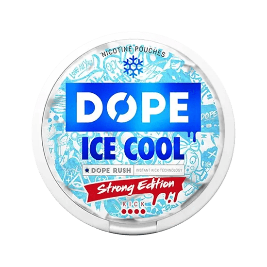 dope ice cool strong nicotine pouches