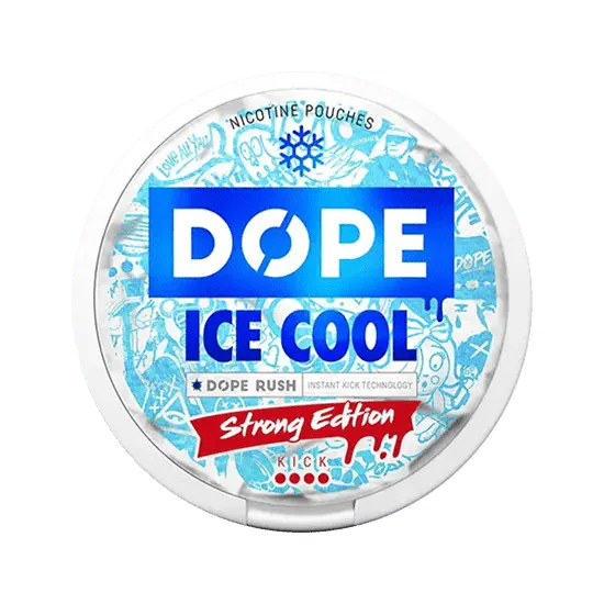 dope ice cool strong nicotine pouches