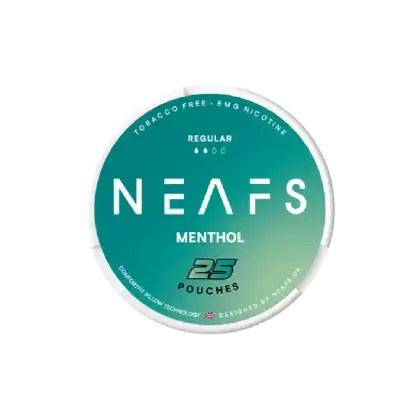 NEAFS Menthol - Regular - menthol flavour, all-white nicotine pouch by NEAFS
