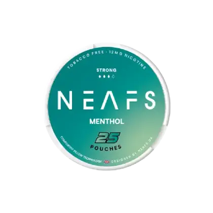 NEAFS Menthol - Strong - menthol flavour, all-white nicotine pouch by NEAFS