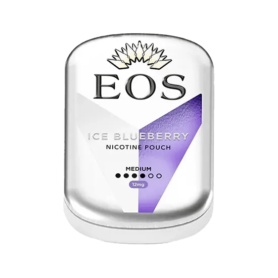 eos ice blueberry medium nicotine pouches
